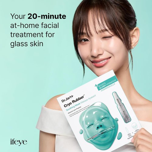 Dr.Jart+ Cryo Rubber Cooling Face Mask with Serum Ampoule - Korean Skin Care | Travel Size