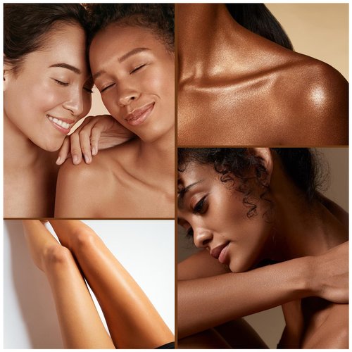 PIPIGE Sunless Tanning Drops – Natural Glow Self Tanner Serum with Hyaluronic Acid & Vitamin E – Fragrance Free & Cruelty Free, Lightweight Bronze Formula for Face & Body