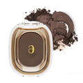 STEP BASIC Longwear Eyeshadow - High-Pigment Charcoal Brown Compact for Smooth, Blendable Color (1.7g)