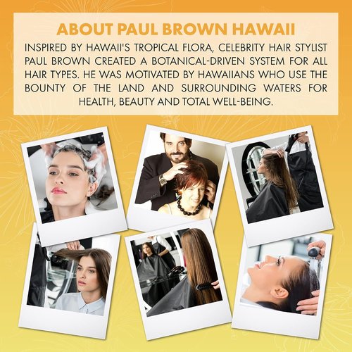 Paul Brown Hawaii Leave-In Keratin Spray - Elite Treatment for Smooth, Frizz-Free Hair (10 oz.)