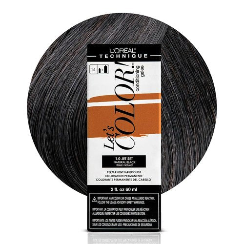 L'Oréal Technique Let's Color! Permanent Hair Color - Multi-Dimensional Conditioning Gel, Smooth Application