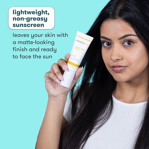 Proactiv Clear Skin Sunscreen Moisturizer SPF 30 - Hydrating Oil-Free Lotion for Oily & Acne-Prone Skin, 1.5oz