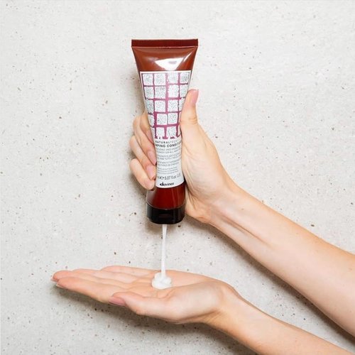 Davines Naturaltech Replumping Conditioner - Elasticizing & Moisturizing for Fine Hair - 5.07 Fl Oz