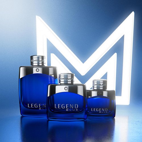 MONTBLANC Legend Blue Eau de Toilette - Fresh & Elegant Fragrance for Men | 3.4 oz