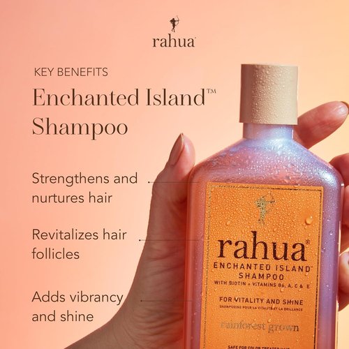 Rahua Enchanted Island Shampoo - Nourishing Formula for All Hair Types | 9.3 Fl Oz