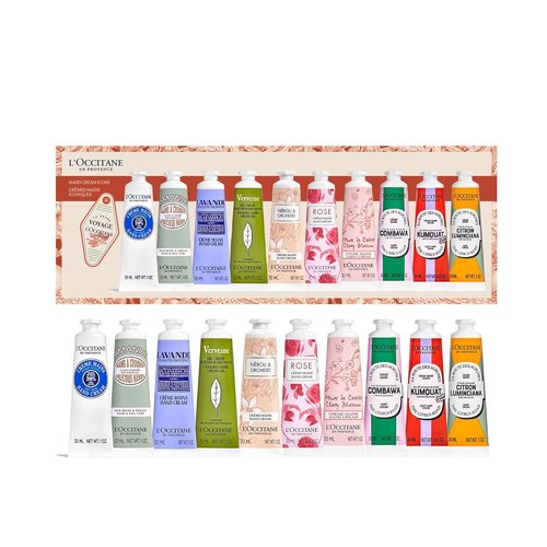 L’Occitane Hand Cream Gift Set - 5-Piece Travel Size Hydrating Essentials for Dry Hands