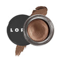 LORAC Lux Diamond Crème Eye Shadow - Metallic Shimmer Powder in Suede Brown | Long-Lasting Formula