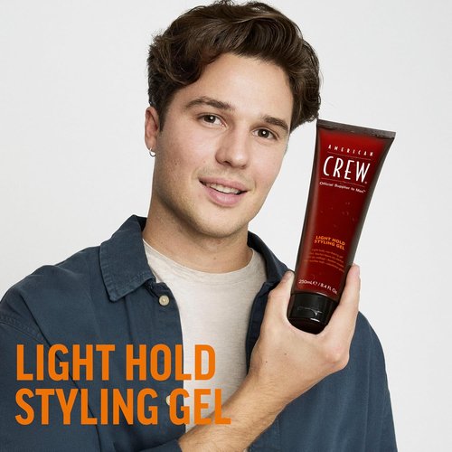 American Crew Hair Gel - Light Hold & Low Shine for Men | 8.4 Fl Oz