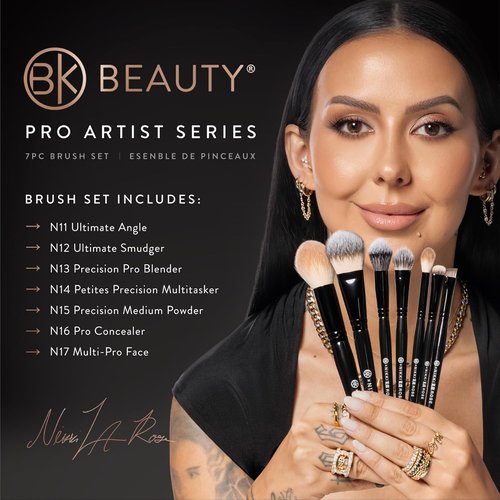 BK BEAUTY - Pro Artist Makeup Brush Set | 7-Piece Collection by Nikki La Rose