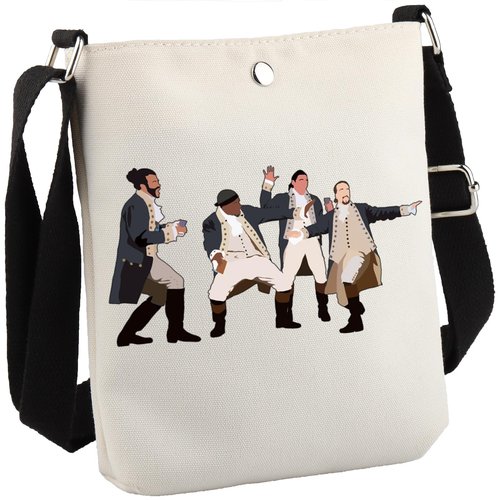GJTIM Musical Gift Musical Theatre Makeup Bag Theatre Accessory Zipper Pouch for Musical Fans (HamMusical CB)