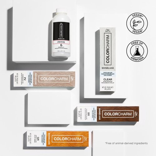 COLORCHARM ShineLuxe Cream Developer - 4 Fl Oz | Professional Hair Color Enhancer