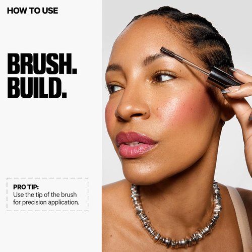 Milk Makeup KUSH High Roll Brow Tint - Volumizing Tubing Gel Shapes & Sets Eyebrows for 24 Hours - Water Resistant & Smudge-Proof