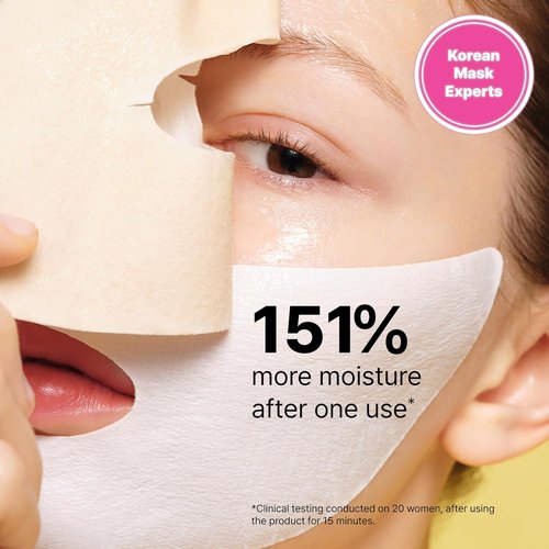 Dr.Jart+ Ceramidin Face Mask - Hydrating Sheet Mask with Ceramides & Panthenol | Travel Size, 1 Pack