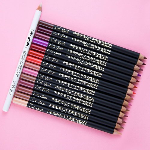 L.A. Girl Perfect Precision Lipliner - Deep Red Shade for Flawless Lip Definition