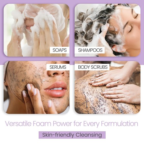 SLSA Sodium Lauryl Sulfoacetate Cosmetic Grade 8 oz / 226 g - Organic Gentle Foaming Surfactant for Shampoos, Body Washes, and Bath Bomb DIY Personal Care Supplies by Talsen Chemicals