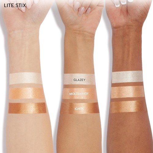 ColourPop Lite Stix Cream Highlighter - Blendable, Luminous Makeup for a Dewy Finish - Long-Lasting & Portable - Ignite (0.33 oz)
