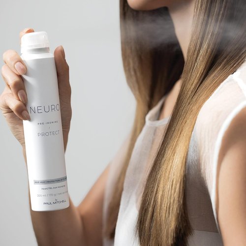 Neuro by Paul Mitchell HeatCTRL Iron Hairspray - Perfect Prep & Finish for All Hair Types