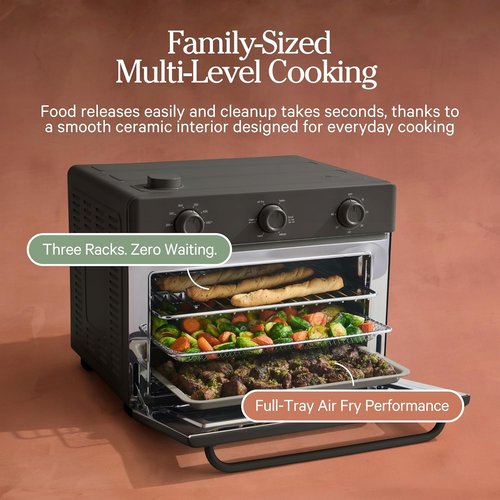 Our Place Large Wonder Oven - 6-in-1 Stainless Steel Air Fryer Toaster Oven Combo | 31.7 QT Capacity - Toast, Roast, Bake, Reheat, Broil & Steam | Spice