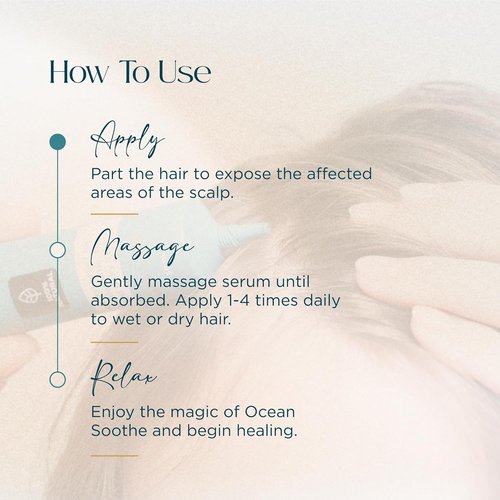 Abundant Natural Health Ocean Soothe Scalp Relief Serum - Magnesium Salt for Dry Skin | 50mL, Fragrance-Free