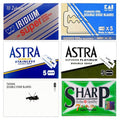 Razor Blades Club 35 Quality Double Edge Razor Blades Sampler (6 different brands)