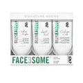 Billy Jealousy Face3Some Face Trio - Vegan Men's Skincare Kit with Travel Size Cleanser & Moisturizer