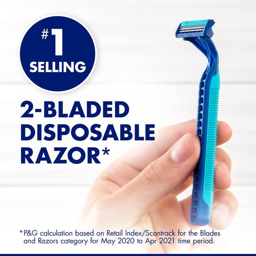 Gillette Sensor2 Plus Pivoting Head Men’s Disposable Razors, 10 Count (Pack of 3)