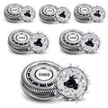 Philips Norelco 6-Pack Replacement Heads | Upgraded Blades for Series 6000 Shavers S6810/S6820/S6850/S6880