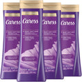 Caress Black Orchid & Patchouli Oil Body Wash, Hyaluronic Acid & Vitamin B3 for Moisturized, Silky Soft Skin, Long-Lasting Exotic Fragrance, 20 fl oz (4 Pack)