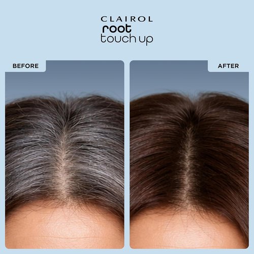 Clairol Root Touch-Up | 2-in-1 Temporary Hair Coloring Spray for Volume - Black, 1 Pack