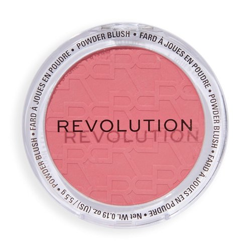 Revolution Blusher Reloaded - Talc-Free Matte Powder Blush for Cheeks | Rich Pigment & Buildable, Ballerina
