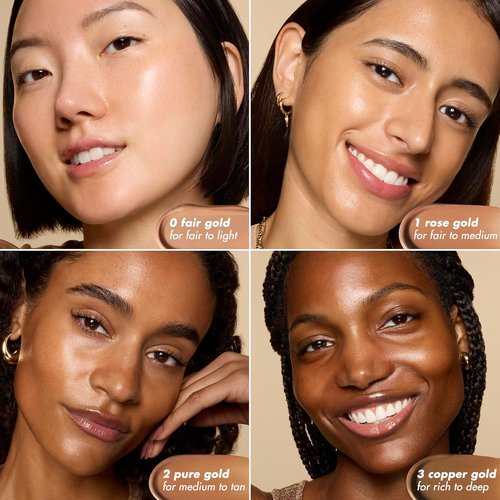 e.l.f. SKIN Bronzing Drops - Liquid Bronzer for Face & Skin | Sun-Kissed Glow, Vitamin E Infused, Vegan, Copper Gold