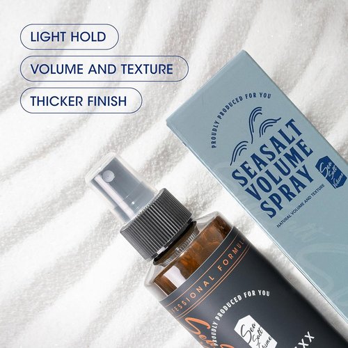 Hairplexx Sea Salt Volume Hair Spray - Natural Thickening & Volumizing Matte Finish | Paraben-Free, 6.76 Fl Oz (Pack of 2)