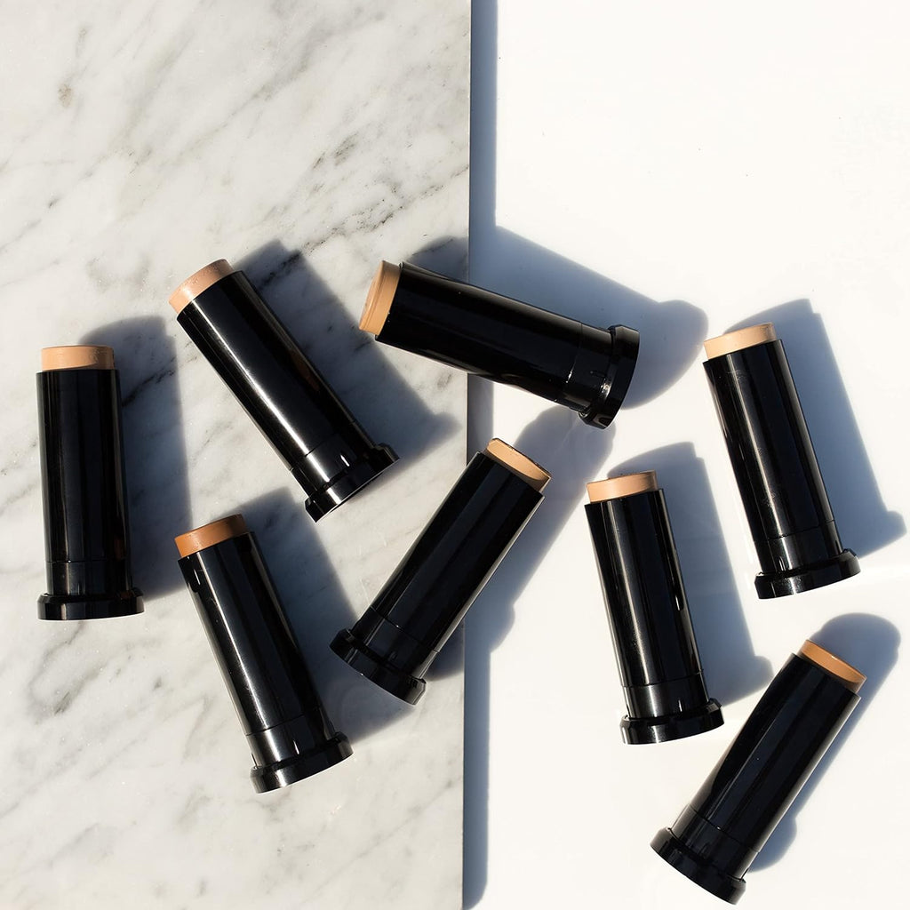 Triplicity® Perfecting Foundation Stick - 0.4 Oz | Buildable Coverage & Soft-Focus Effect | Tan Shade