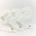 TSマネジメント Soft Airy Washcloths 100% Cotton White 13" x 30" Sets of 1, 3, 5 and 10 Towels Made in Imabari Japan (3)
