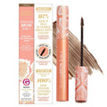 Grande Cosmetics GrandeBROW Tinted Brow Gel & Enhancing Serum - Thicker, Darker Eyebrows, Long Wear, with Castor Oil & Mini Fibers