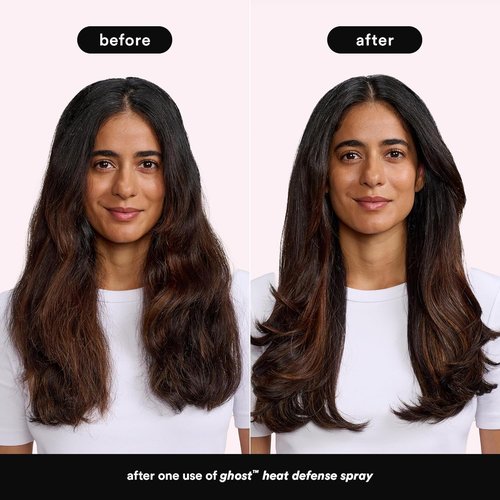 VERB Ghost Heat Defense Spray - Weightless Heat Protection & Shine for Fine to Medium Hair - Vegan & Sulfate-Free