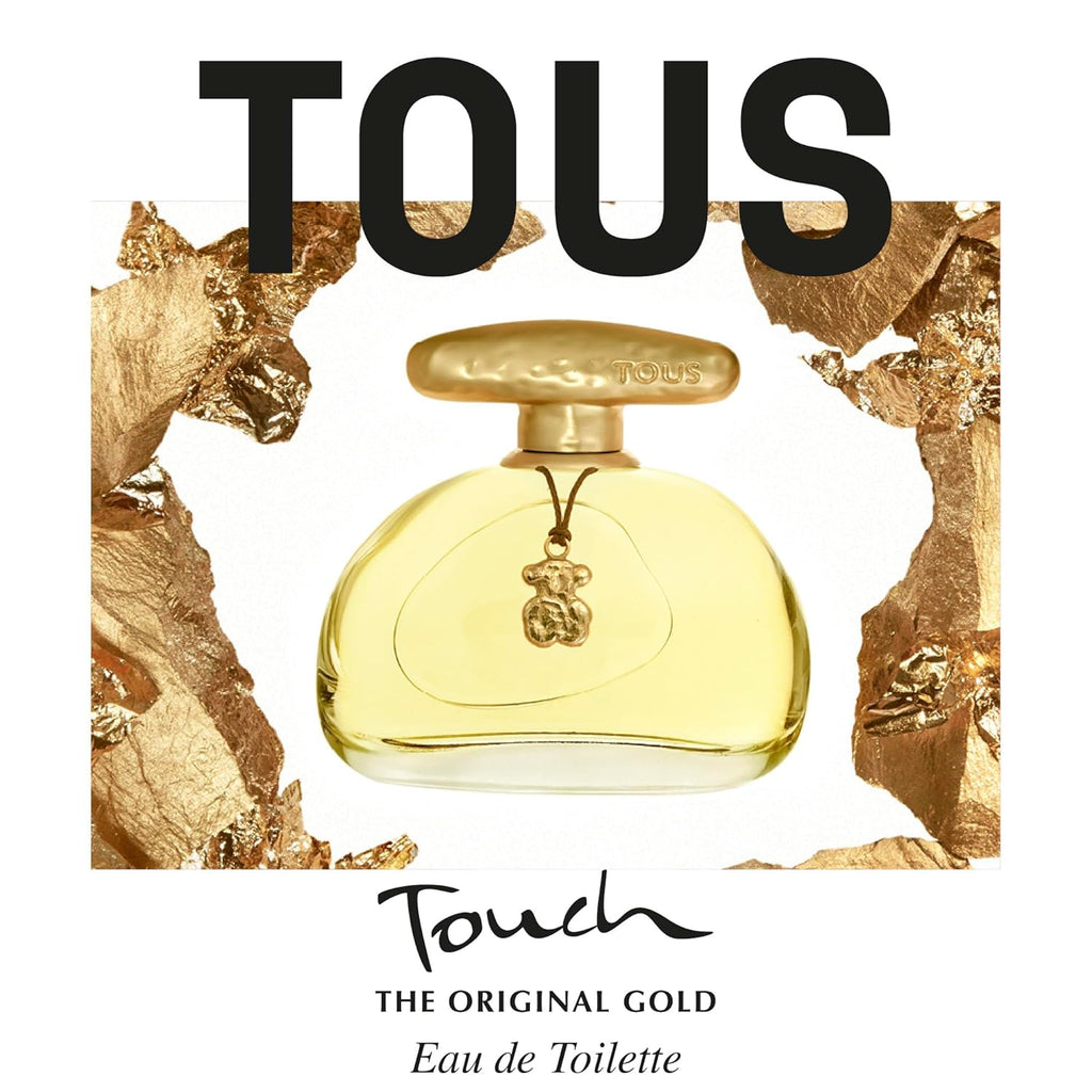 TOUS Touch Women's Perfume - Floral Fragrance for Everyday Wear | Long-Lasting 3.4 Fl Oz