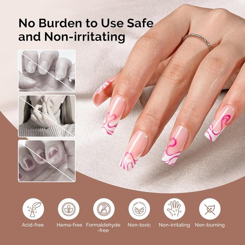 MelodySusie Nail Dehydrator & Primer Set - Hema Free, Acid Free Formula | Fast Dry 15ML