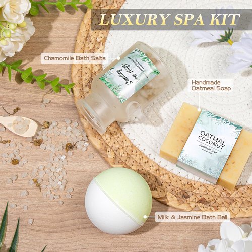 Self Care Gifts Spa Gifts for Women, Birthday Gifts Get Well Soon Gifts for Women Care Package, Sympathy Gift Baskets, Thinking of You Valentine's Day Gifts for Her Wife Girlfriend Mom Sister Friend
