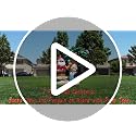 7 ft Inflatable Santa Claus & Penguin Holiday Yard Decor with Palm Tree