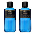 Bath & Body Works 3-in-1 Hair, Face & Body Wash for Men - Ocean Scent, Pro-Vitamin B5 & Aloe, 10 fl oz - 2 Pack