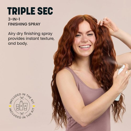 Drybar House of Blowouts Starter Kit - Travel Size Hair Styling Products & Accessories for Perfect Blowouts