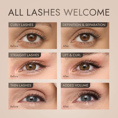 SEACRET Minerals Tubing Mascara - Volumizing & Thickening Formula, Non-Smudge, 0.28 OZ / 8 g