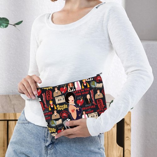 G2TUP Brad & Janet Makeup Bag Musical Film Fans Gift Don't Dream It Be It Zipper Pouch Musical Merch (Don't Dream New)
