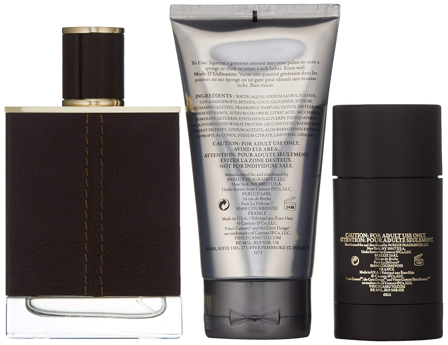 Vince Camuto Terra Extreme Gift Set - 3.4 Fl. Oz. Fragrance for Men | Luxurious 3-Piece Collection