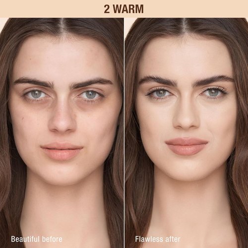 Charlotte Tilbury Airbrush Flawless Matte Foundation - Full Coverage Liquid Makeup for Natural-Matte Finish | Smooths & Blurs Pores, Waterproof