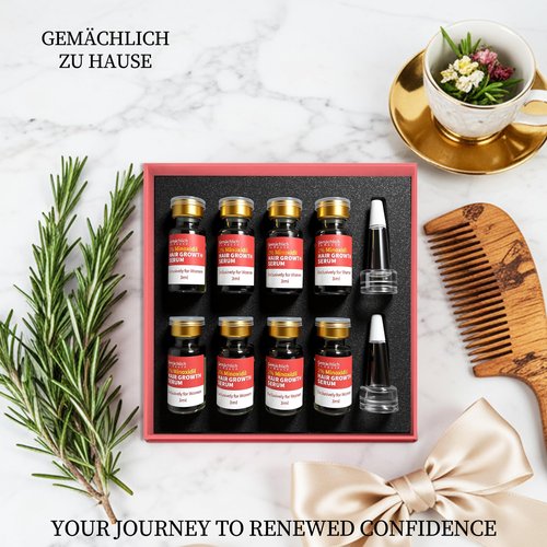 Minoxidil for Women Hair Growth with Biotin, Extra Strength Topical Minoxidil Serum Solution with Rosemary for Hair Regrowth Treatments, Non-Greasy, Helps Prevent Hair Thinning & Hair Loss