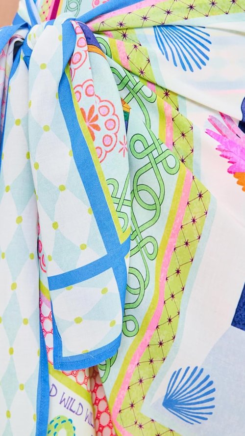 MINKPINK Elysia Sarong - Stylish Beach Cover-Up | Lightweight, Versatile Design