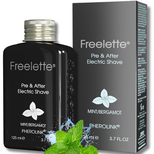 Freelette After Shave Lotion - Cooling Balm for Smooth, Irritation-Free Shaving | Mint/Bergamot, 3.76 FL.OZ