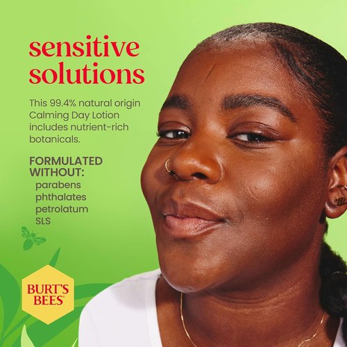 Burt's Bees SPF 30 Calming Day Face Lotion - Soothes Redness & Irritation | 1.8 oz Tube